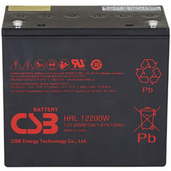 CSB HRL12200W Μπαταρία VRLA-AGM 12V 55Ah