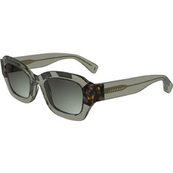 Longchamp LO749S 311 Γυναικεία Γυαλιά Ηλίου Τετράγωνα Κοκάλινα Μαύρα με Μαύρο Degradee Φακό