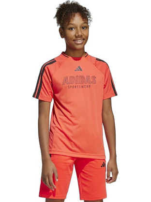 Adidas Παιδικό T-Shirt Κοντομάνικο Κοραλί JC8034