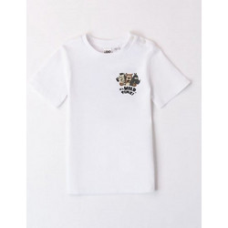 iDo Παιδικό T-Shirt Κοντομάνικο Λευκό 48683-0113