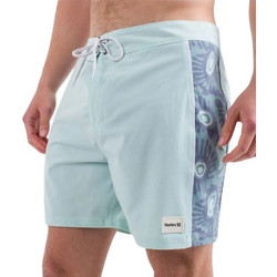 Hurley Ανδρικό Μαγιό Σορτς με Σχέδια Γαλάζιο HSP25MMBS01849-313