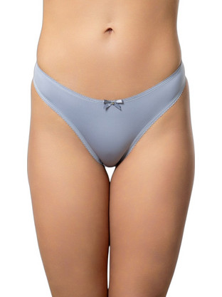 Cottonhill Γυναικείο Sexy String Γκρι CH0166