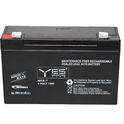 Yes MK6-7 Μπαταρία VRLA-AGM 6V 7Ah