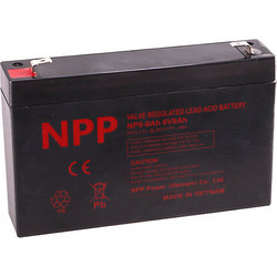 NPP NP6-8 F2 Μπαταρία VRLA-AGM 6V 8Ah