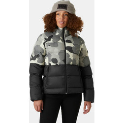 Helly Hansen Γυναικείο Μπουφάν Χειμωνιάτικο Puffer Μακρύ Χακί Μαύρο 53612-886