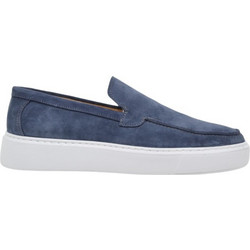 Damiani Ανδρικά Μοκασίνια Loafers Καστόρινα Navy Μπλε 4701