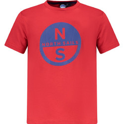North Sails Παιδικό T-Shirt Κοντομάνικο Κόκκινο Μπλε 795210000-0230