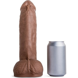Mr. Hankeys Toys Rentman Medium Ρεαλιστικό Dildo με Βεντούζα & Όρχεις Καφέ