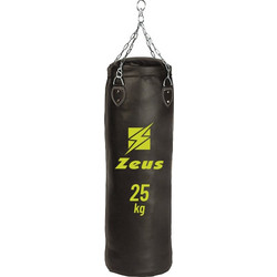 Zeus Sport Σάκος Μποξ Κρεμαστός 25kg 90cm Μαύρος