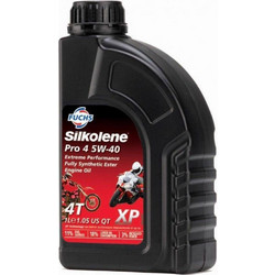 Fuchs Silkolene Pro 4 Συνθετικό Λάδι Μηχανής 4T 5W-40 1lt