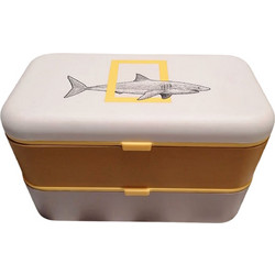 National Geographic Shark Δοχείο Φαγητού Πλαστικό 1.4lt Κίτρινο