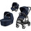 Peg Perego Veloce Brio Modular SLK Καρότσι Μωρού 3 σε 1 Blue Shine