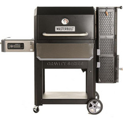 Masterbuilt Gravity Series 1050 Ψησταριά Κάρβουνου Καπνιστήριο με Καπάκι και Ρόδες MB20041320