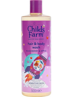 Childs Farm Blackberry & Apple Παιδικό Φυτικό Σαμπουάν & Αφρόλουτρο για Επανόρθωση 500ml