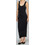 Semi Couture Midi Καλοκαιρινό Καθημερινό Φόρεμα Μαύρο Y5SJ55