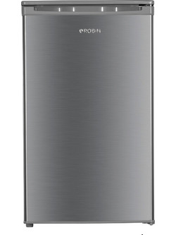 Robin RT-130E Μονόπορτο Ψυγείο 121lt Υ84xΠ54xΒ60cm Inox