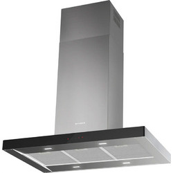 Faber Stilo Glass Smart Isola A90 325.0618.802 Απορροφητήρας Νησίδα-Οροφής 90cm Μαύρος
