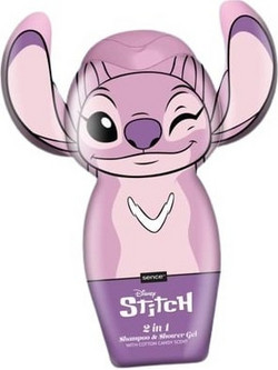 Disney Stitch 3D Angel Pink Παιδικό Σαμπουάν & Αφρόλουτρο 300ml