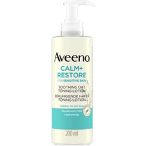 Aveeno Calm + Restore Soothing Oat Toning Lotion Ντεμακιγιάζ 200ml