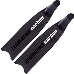 Leaderfins Pure Carbon Medium Βατραχοπέδιλα Κατάδυσης Carbon Black