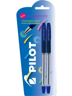 Pilot Fine BBPS-GP-F-2L Σετ Στυλό Gel 0.7mm Μπλε 2τμχ