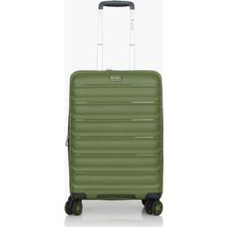 Dielle 100/55 Βαλίτσα Καμπίνας 55x36x20cm με 4 Ρόδες Πράσινη