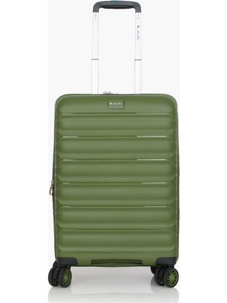 Dielle 100/55 Βαλίτσα Καμπίνας 55x36x20cm με 4 Ρόδες Πράσινη