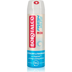 Borotalco Fresh Non-Stop Oceanic Woods Ανδρικό Αποσμητικό Spray 72h 150ml