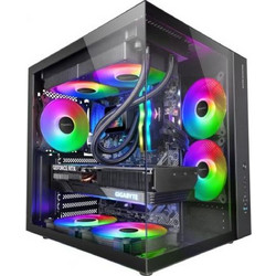 Mars Gaming MCV-One Black Gaming Midi Tower Κουτί Υπολογιστή με Πλαϊνό Παράθυρο
