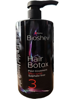 Bioshev Botox Sulphate Free 3 Σαμπουάν για Επανόρθωση 750ml