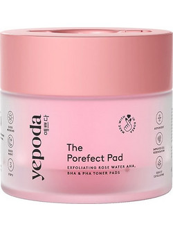 Yepoda The Porefect Exfoliating Rose Water Pads 60τμχ