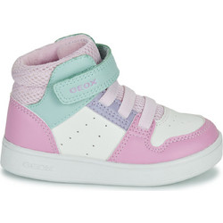 Geox Eclyper Παιδικά Sneakers Μποτάκια Ροζ Βεραμάν B465MA000BCC1364