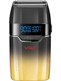 VGR V-308 Ξυριστική Μηχανή Επαναφορτιζόμενη Gold