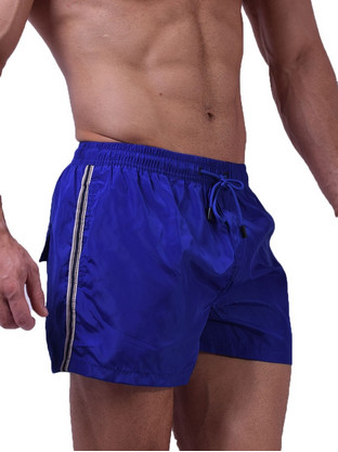Warren Webber Ανδρικό Μαγιό Σορτς με Σχέδια Royal Blue SO641-RB