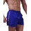 Warren Webber Ανδρικό Μαγιό Σορτς με Σχέδια Royal Blue SO641-RB