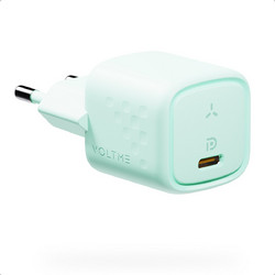 Voltme Revo 30 Mini C Φορτιστής χωρίς Καλώδιο με Θύρα USB-C 30W Power Delivery Green