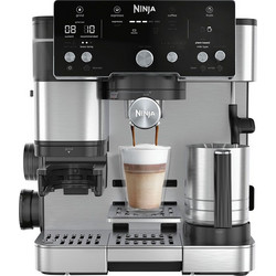 Ninja ES501EU Luxe Αυτόματη Μηχανή Espresso 1650W 14bar με Μύλο