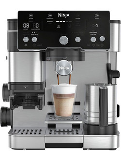Ninja ES501EU Luxe Αυτόματη Μηχανή Espresso 1650W 14bar με Μύλο
