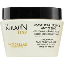Phytorelax Keratin Liss Μάσκα Μαλλιών Κερατίνης για Ταλαιπωρημένα Μαλλιά 250ml