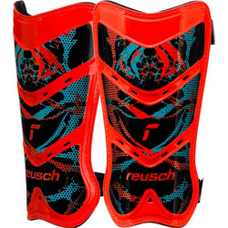 Reusch Επικαλαμίδες Ποδοσφαίρου Ενηλίκων Μαύρες Κόκκινες 5377045-7701