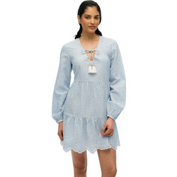 Superdry Mini Καθημερινό Φόρεμα Γαλάζιο W8011914A-2U7