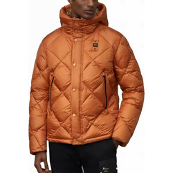 Blauer Ανδρικό Μπουφάν Χειμωνιάτικο Puffer Πορτοκαλί 23WBLUC03115