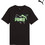 Puma Παιδικό T-Shirt Κοντομάνικο Μαύρο Πράσινο 685795-01