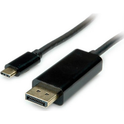 Value Καλώδιο DisplayPort to USB-C Male 2m Black 11.99.5846-10