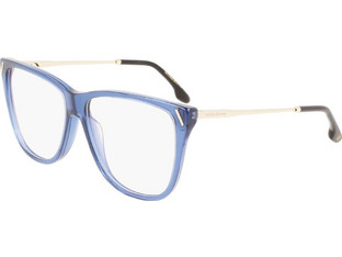 Victoria Beckham VB2636 14414 Γυναικείος Σκελετός Γυαλιών Οράσεως Κοκάλινος Μεταλλικός Χρυσός Μπλε