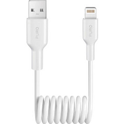 Puro Spiral USB-A to Lightning Cable 12W 1m White 8018417498886