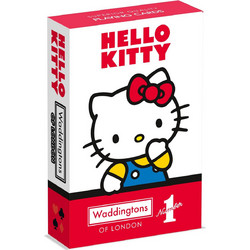 Winning Moves Hello Kitty Τράπουλα Πλαστικοποιημένη Πολύχρωμη WM05101-EN1-12