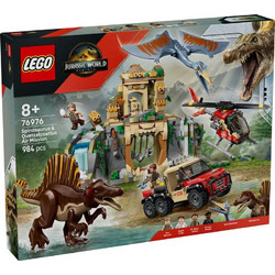 Lego Jurassic World Spinosaurus & Quetzalcoatlus Air Mission για 8+ Ετών 76976