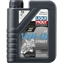 Liqui Moly Street Ημισυνθετικό Λάδι Μηχανής 4T 10W-40 1lt