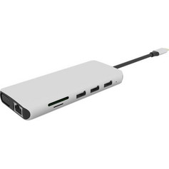 eSTUFF ES623009 USB-C Docking Station με DisplayPort / HDMI PD Ethernet